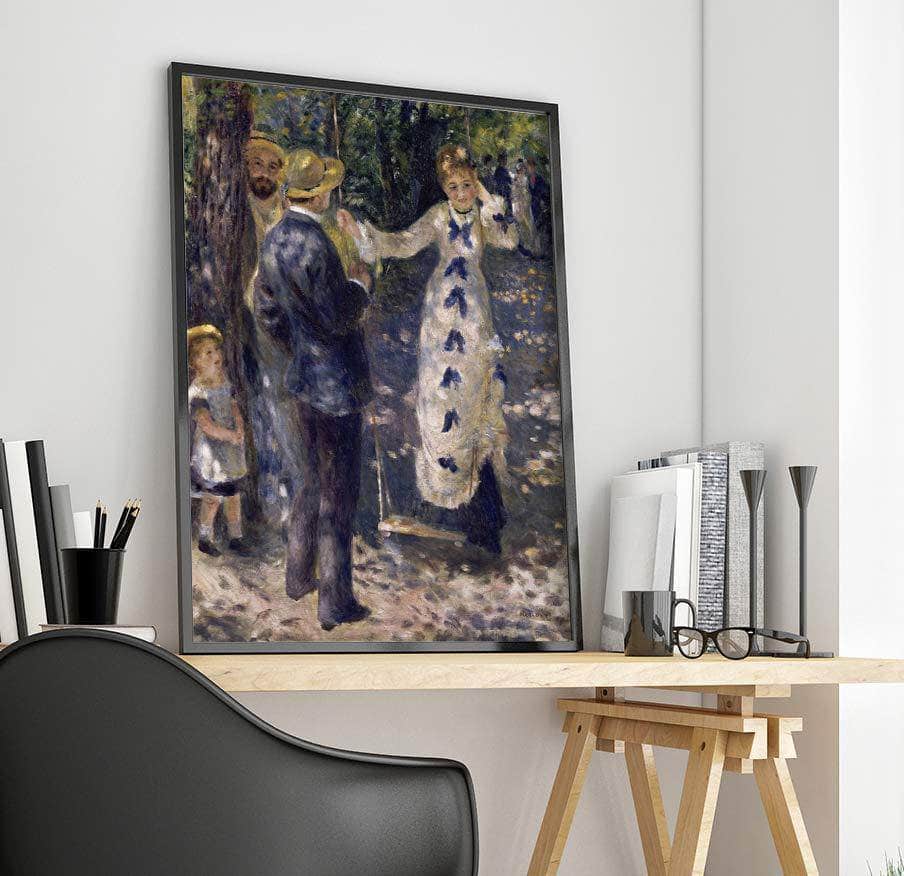 The Swing Painting Auguste Renoir Canvas Art Fine Art Print