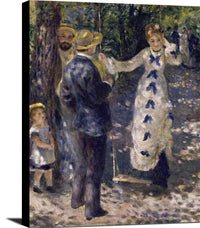 The Swing Painting Auguste Renoir Canvas Art Fine Art Print