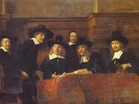 The Syndics Of The Cothmake's Guild, 1662 By Rembrandt Fine Art Print
