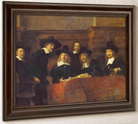 The Syndics Of The Cothmake's Guild, 1662 By Rembrandt Fine Art Print