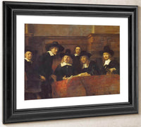 The Syndics Of The Cothmake's Guild, 1662 By Rembrandt Fine Art Print