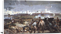 The Taking Of Vimy Ridge Painting Richard Jack Canvas Art Fine Art Print
