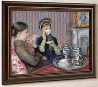 The Tea By Cassatt Mary Fine Art Print