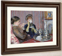The Tea By Cassatt Mary Fine Art Print