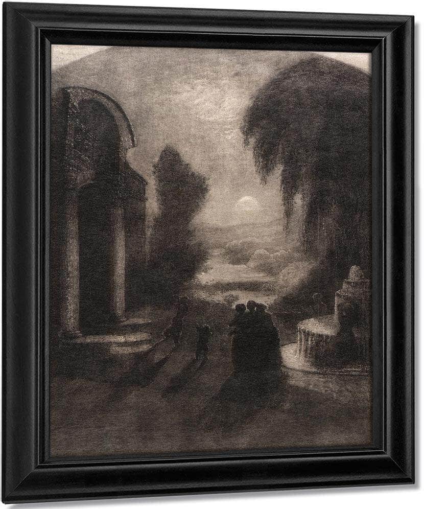 The Temple Of The Mind By Albert Pinkhamryder Fine Art Print