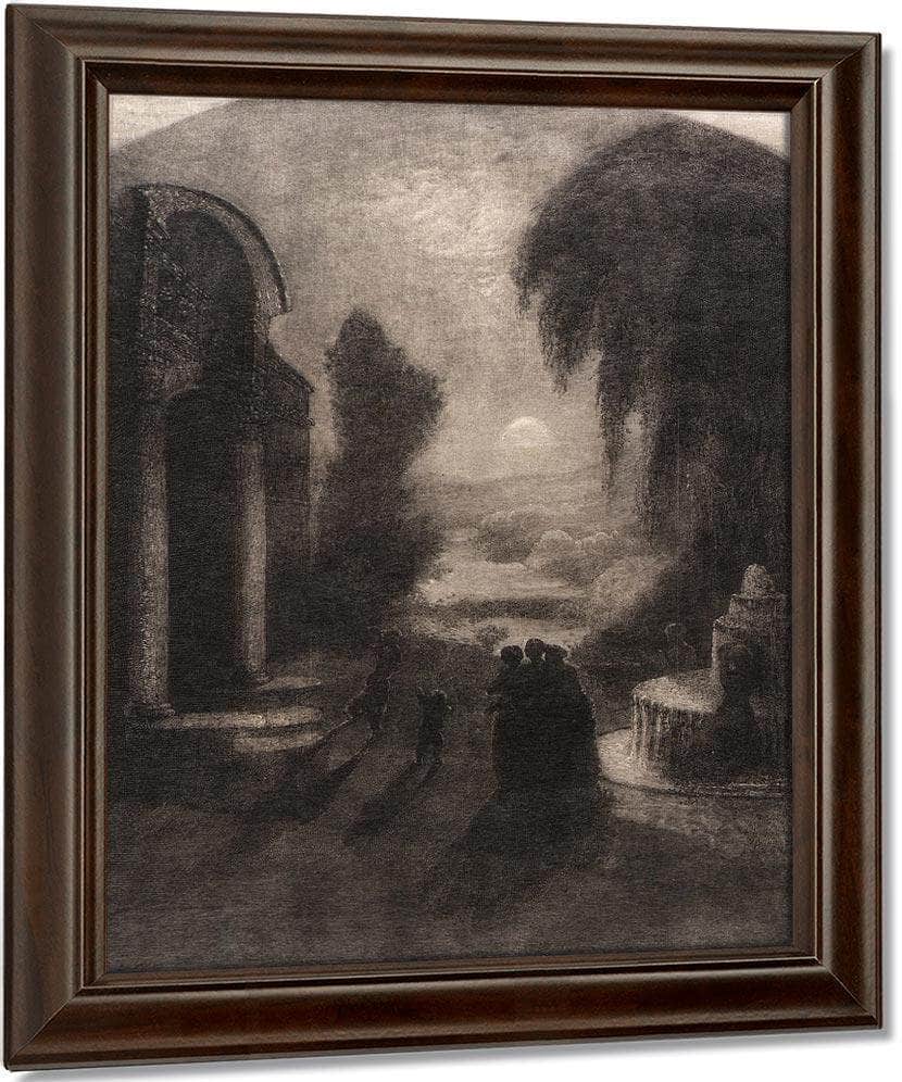 The Temple Of The Mind By Albert Pinkhamryder Fine Art Print