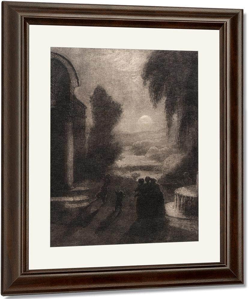 The Temple Of The Mind By Albert Pinkhamryder Fine Art Print