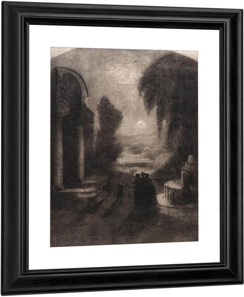 The Temple Of The Mind By Albert Pinkhamryder Fine Art Print