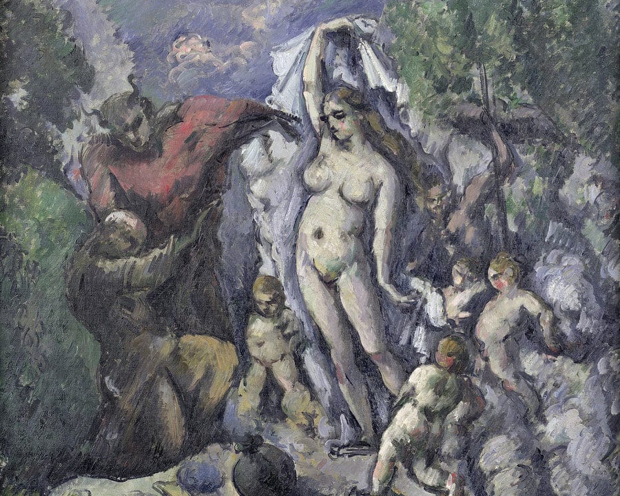 The Temptation Of St. Anthony By Paul Cezanne Fine Art Print