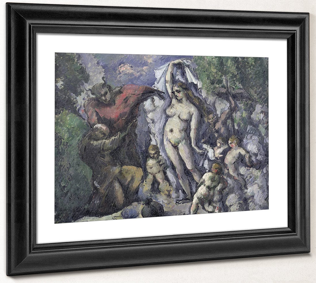 The Temptation Of St. Anthony By Paul Cezanne Fine Art Print