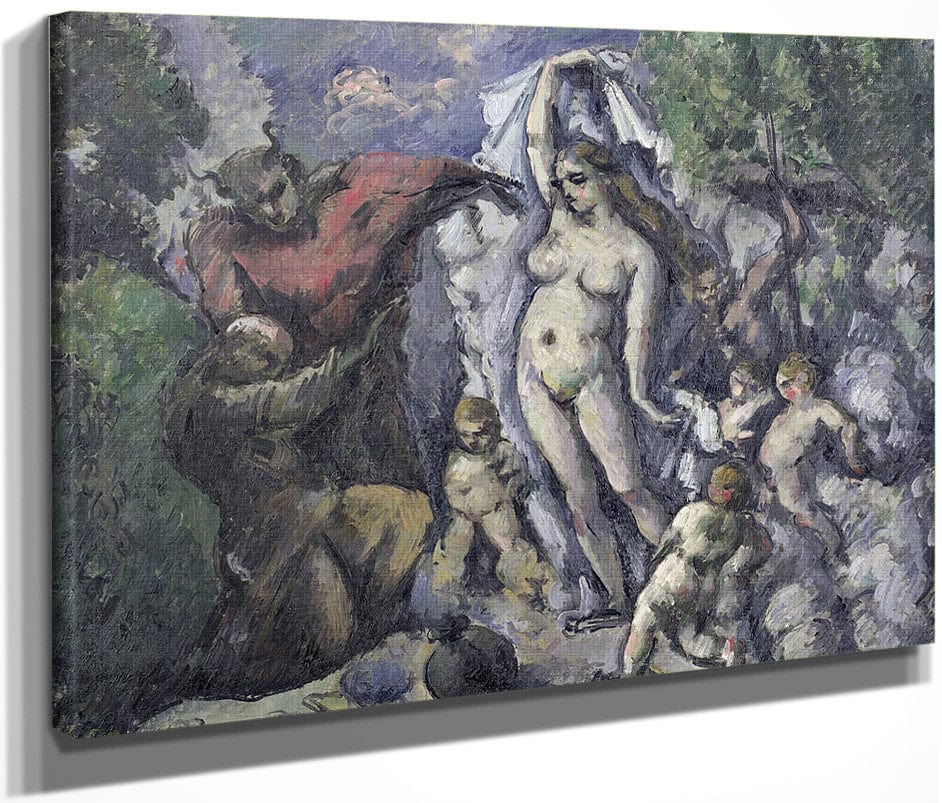 The Temptation Of St. Anthony By Paul Cezanne Fine Art Print