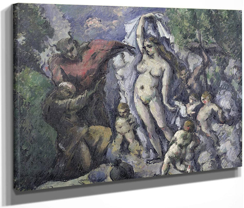 The Temptation Of St. Anthony By Paul Cezanne Fine Art Print