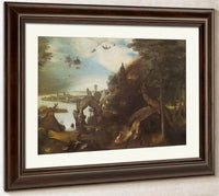 The Temptation Of St By Pieter Bruegel Fine Art Print