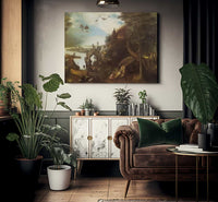 The Temptation Of St By Pieter Bruegel Fine Art Print