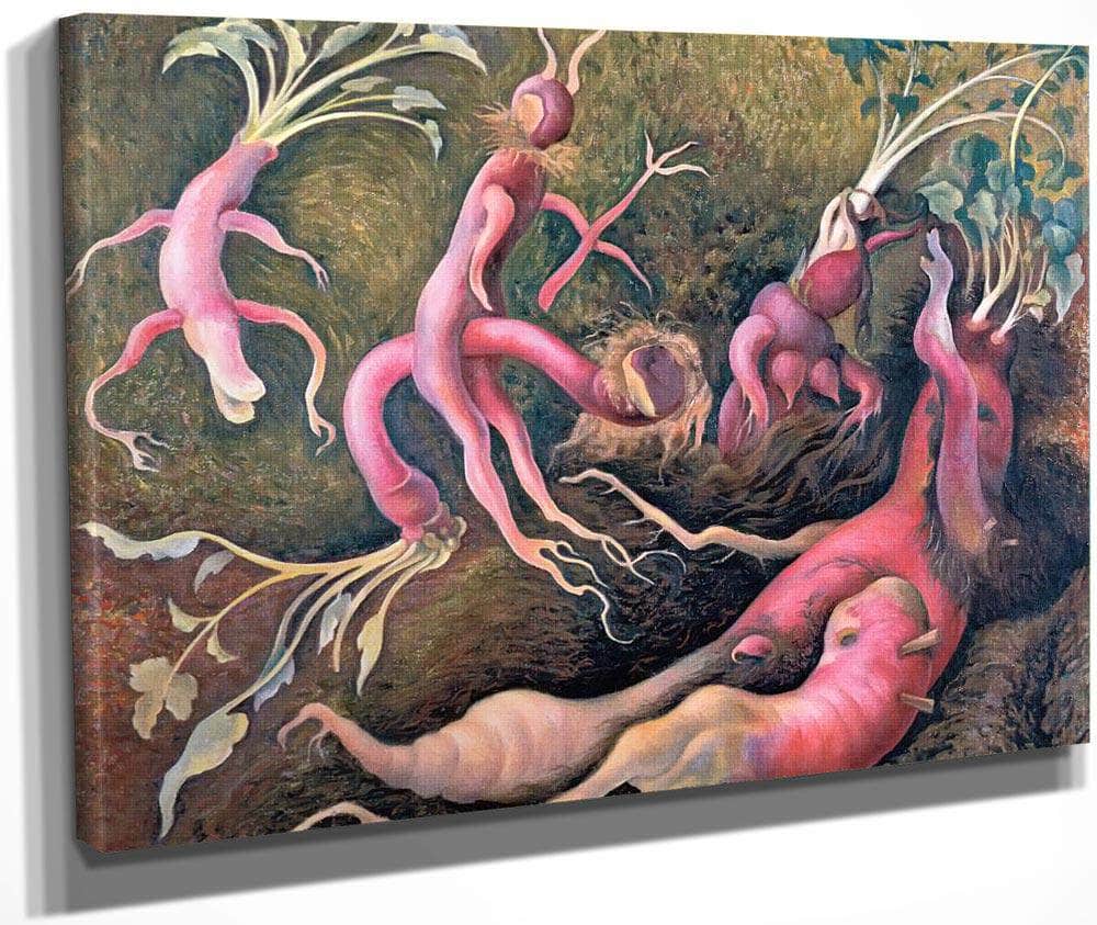 The Temptations Of Saint Antony By Diego Rivera Fine Art Print