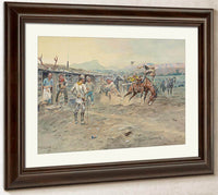The Tenderfoot By Charles Marion Russell Fine Art Print