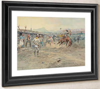 The Tenderfoot By Charles Marion Russell Fine Art Print
