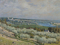 The Terrace At Saint Germain Spring 1875 By Alfred Sisley Fine Art Print