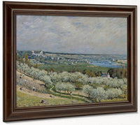 The Terrace At Saint Germain Spring 1875 By Alfred Sisley Fine Art Print