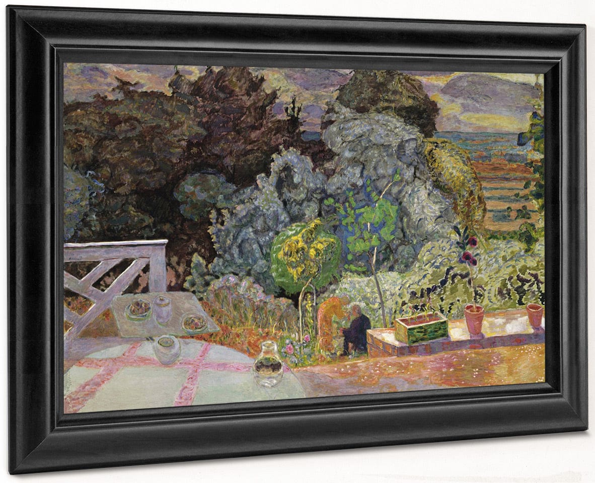 The Terrace By Pierre Bonnard Fine Art Print