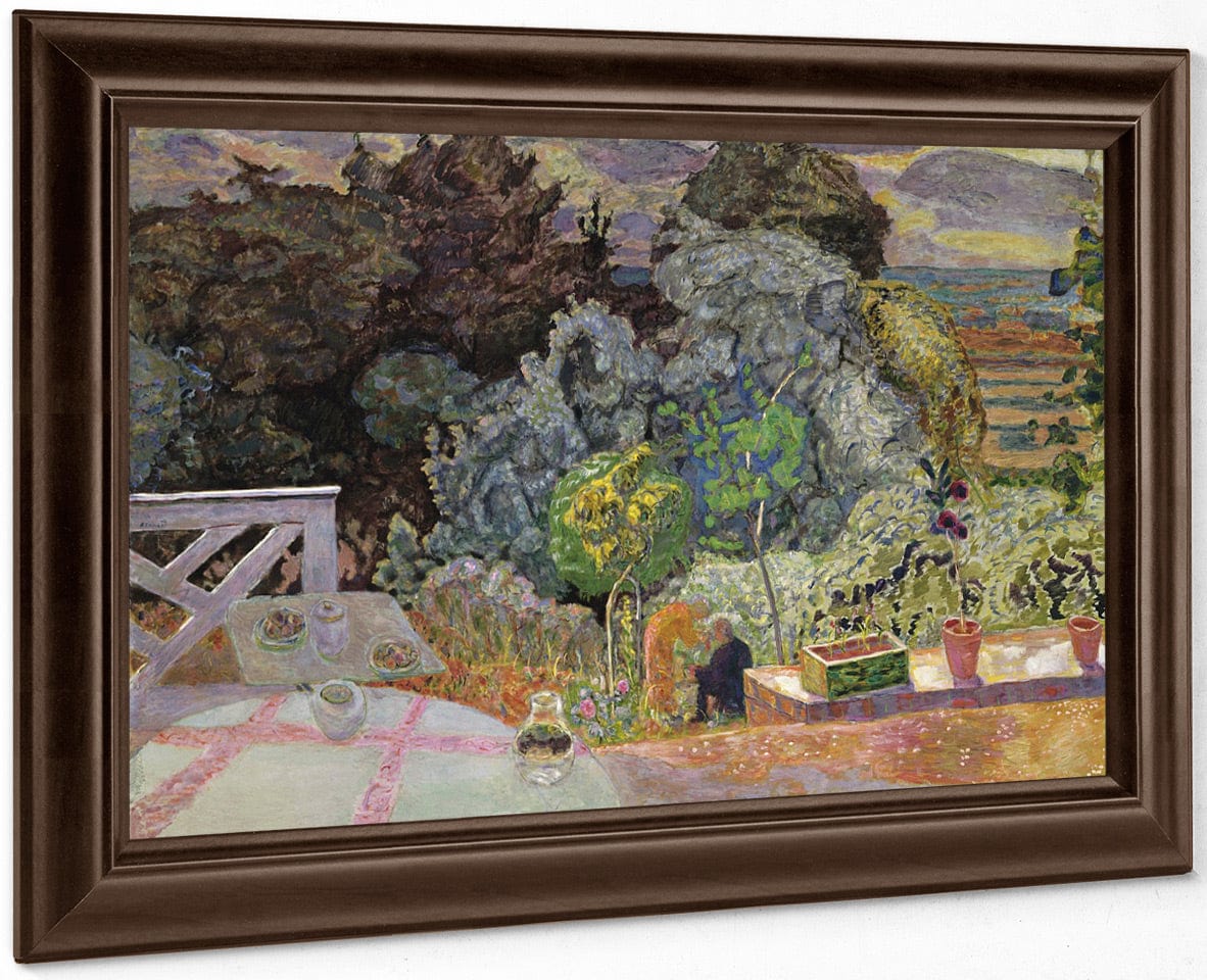 The Terrace By Pierre Bonnard Fine Art Print