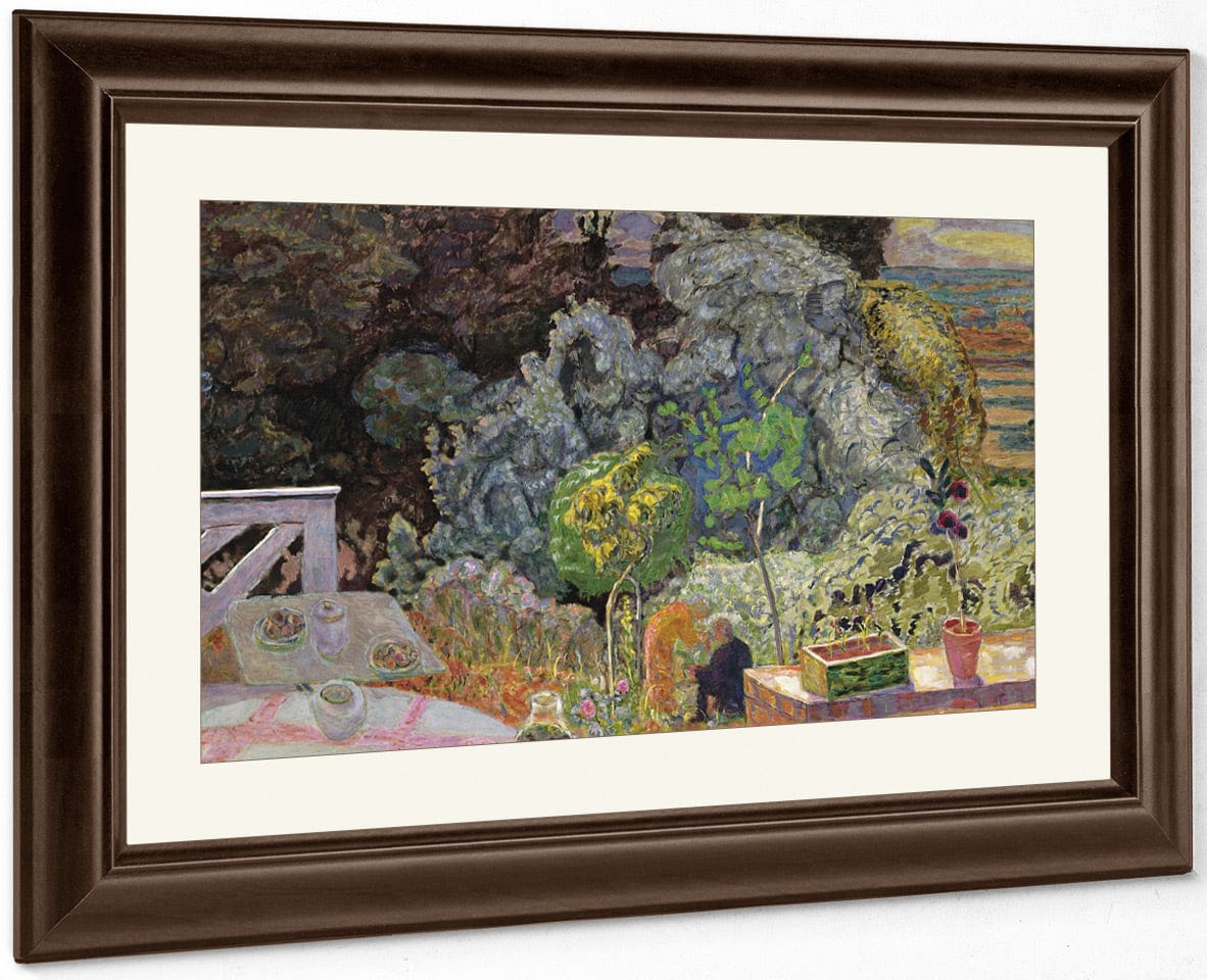 The Terrace By Pierre Bonnard Fine Art Print