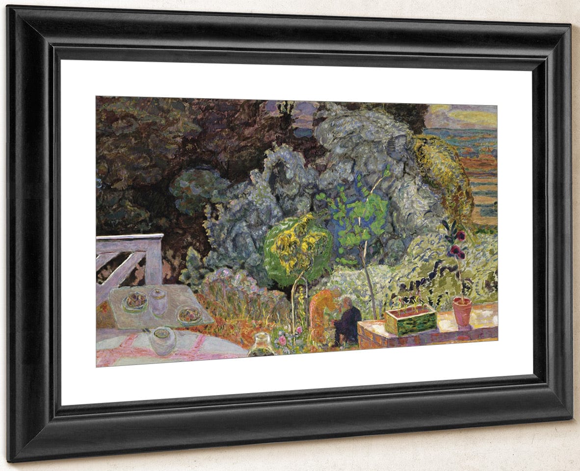 The Terrace By Pierre Bonnard Fine Art Print