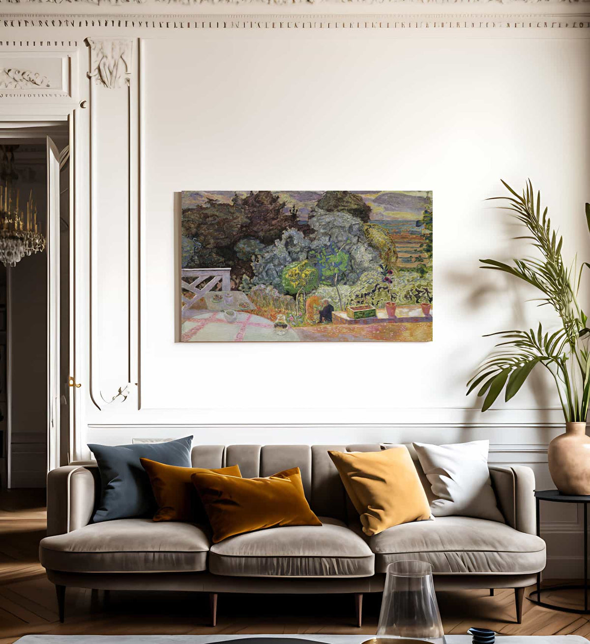 The Terrace By Pierre Bonnard Fine Art Print