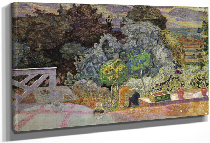The Terrace By Pierre Bonnard Fine Art Print