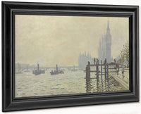The Thames Below Westminster By Claude Monet Fine Art Print