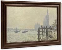 The Thames Below Westminster By Claude Monet Fine Art Print