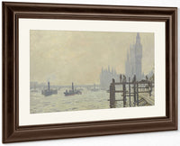 The Thames Below Westminster By Claude Monet Fine Art Print