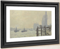 The Thames Below Westminster By Claude Monet Fine Art Print