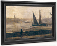 The Thames From Battersea Bridge By James McNeill Whistler Fine Art Print