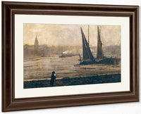 The Thames From Battersea Bridge By James McNeill Whistler Fine Art Print