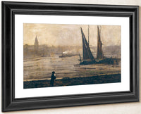 The Thames From Battersea Bridge By James McNeill Whistler Fine Art Print