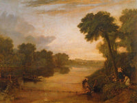 The Thames Near Windsor By Joseph Mallord William Turner Fine Art Print
