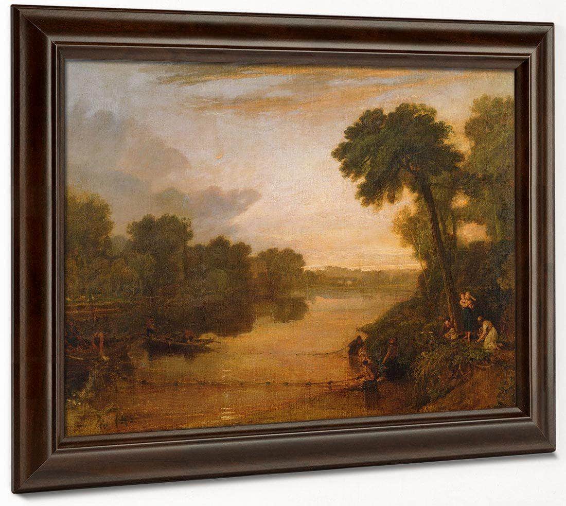 The Thames Near Windsor By Joseph Mallord William Turner Fine Art Print