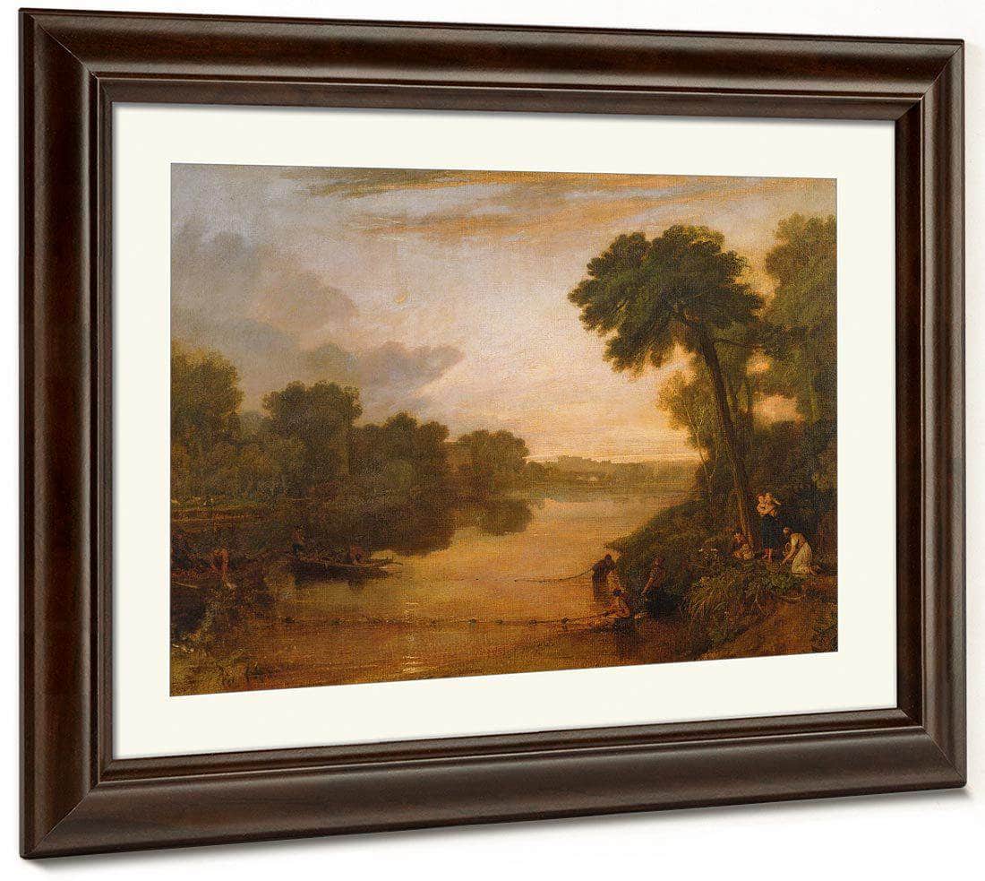 The Thames Near Windsor By Joseph Mallord William Turner Fine Art Print