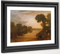The Thames Near Windsor By Joseph Mallord William Turner Fine Art Print