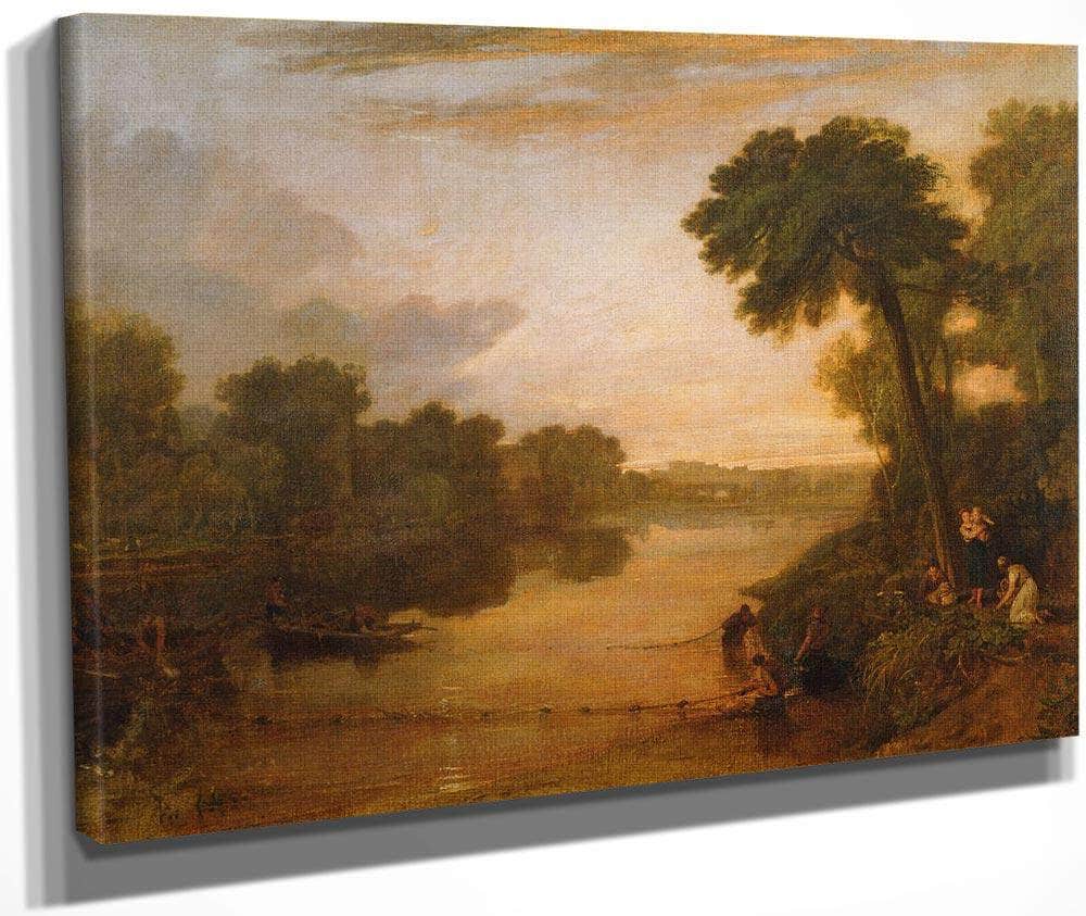 The Thames Near Windsor By Joseph Mallord William Turner Fine Art Print