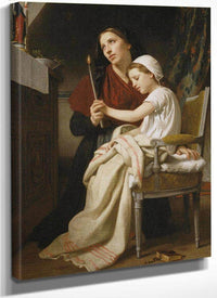 The Thank Offering By  Bouguereau Adolphe William Fine Art Print