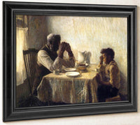 The Thankful Poor By Henry Ossawa Tanner Fine Art Print