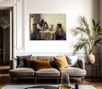 The Thankful Poor By Henry Ossawa Tanner Fine Art Print