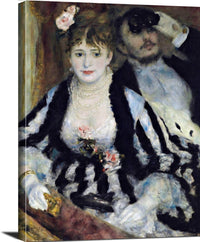The Theater Box La Loge Painting Auguste Renoir Canvas Art Fine Art Print