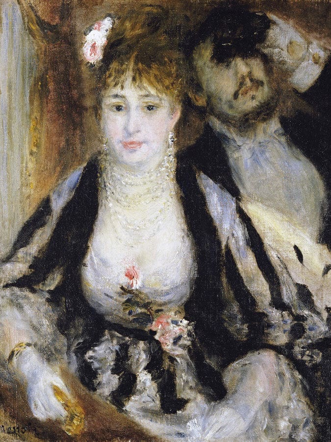 The Theatre Box (La Loge) By Pierre Auguste Renoir Fine Art Print