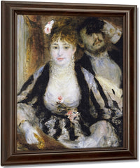 The Theatre Box (La Loge) By Pierre Auguste Renoir Fine Art Print