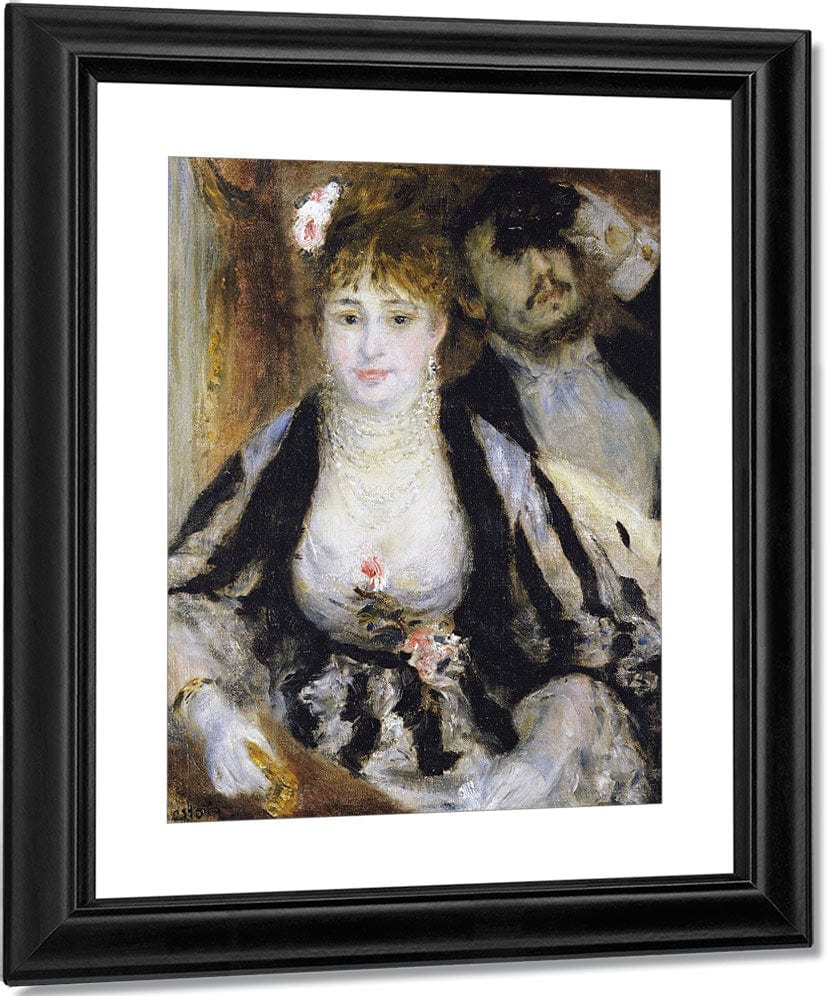 The Theatre Box (La Loge) By Pierre Auguste Renoir Fine Art Print