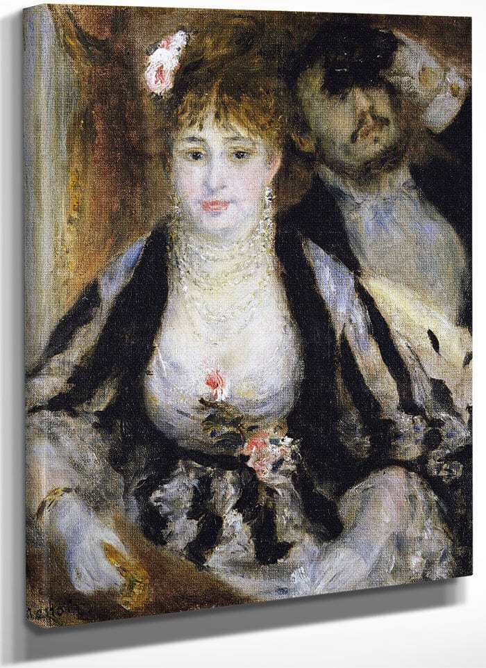 The Theatre Box (La Loge) By Pierre Auguste Renoir Fine Art Print