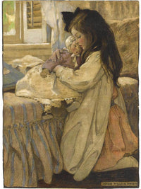 The Then Lover By Jessie Willcox Smith Fine Art Print